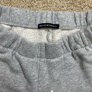 Brandy Melville Rosa Sweatpants